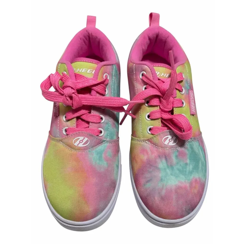 Heelys Rainbow Tie Die Sneakers Colorful Women’s Size 7 Youth 6